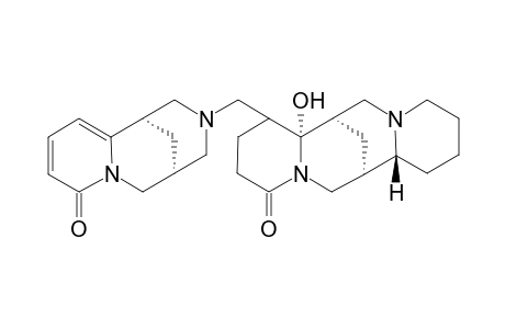 (-)-5.alpha.-(12-Cytisinylmethyl)-6.alpha.-hydroxyupanine