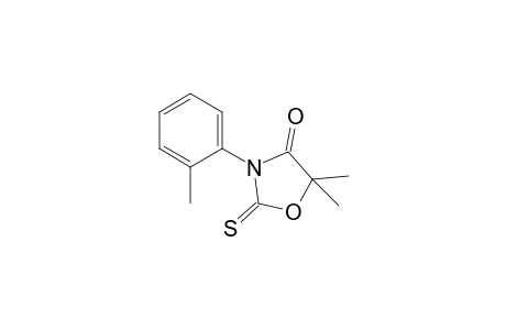 5,5-dimethyl-2-thio-3-o-tolyl-2,4-oxazolidinedione