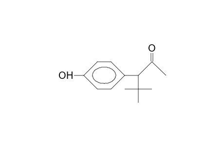 3-(4-Hydroxy-phenyl)-4,4-dimethyl-pentan-2-one