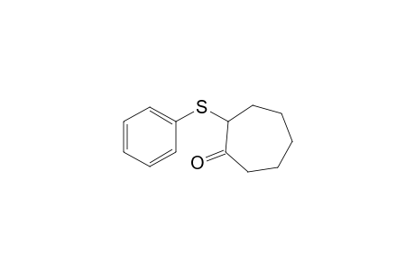 2-(Phenylthio)-1-cycloheptanone