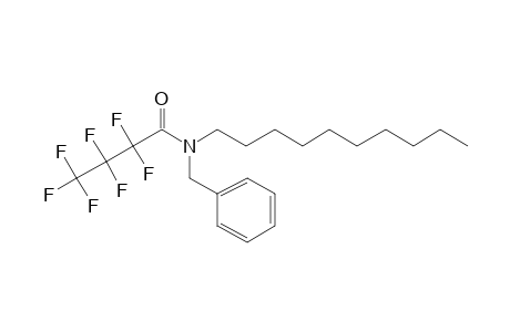 Heptafluorobutyramide, N-benzyl-N-decyl-