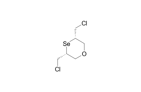 cis-3,5-Bis(chloromethyl)-1,4-oxaselenane