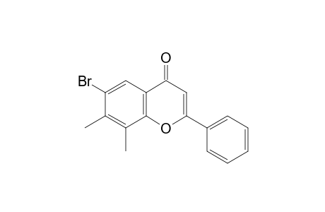 6-Bromo-7,8-dimethylflavone