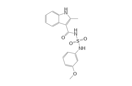 N-(3-methoxyphenyl)-N'-[(2-methyl-1H-indol-3-yl)carbonyl]sulfamide