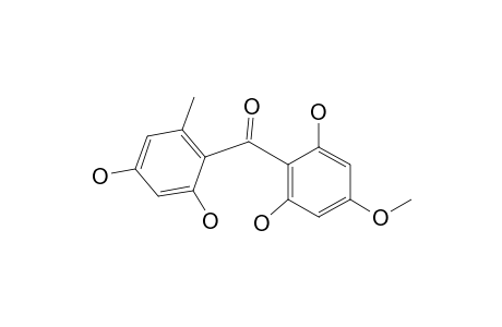 Methanone, (2,6-dihydroxy-4-methoxyphenyl)(2,4-dihydroxy-6-methylphenyl)-