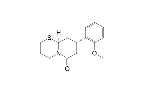 (8R,9aS)-8-(2-methoxyphenyl)-3,4,7,8,9,9a-hexahydro-2H-pyrido[6,1-b][1,3]thiazin-6-one