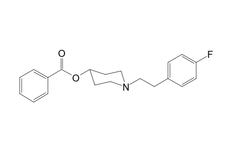 1-[2-(4-Fluorophenyl)ethyl]piperidin-4-yl benzoate