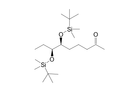 (6S,7S)-(-)-di(tert-butyldimethylsilyloxy)-2-nonanone