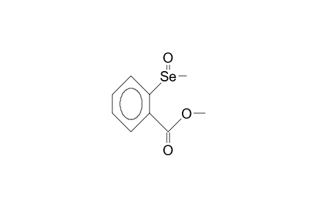 methyl 2-methylseleninylbenzoate