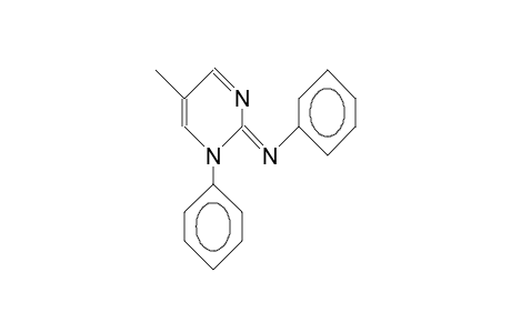 1,2-DIHYDRO-5-METHYL-1-PHENYL-2-(PHENYLIMINO)PYRIMIDINE