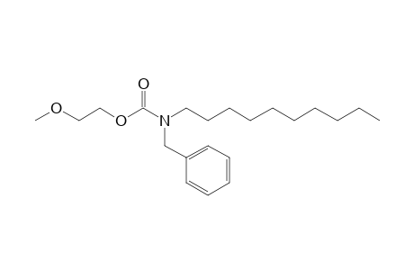 Carbonic acid, monoamide, N-benzyl-N-decyl-, 2-methoxyethyl ester