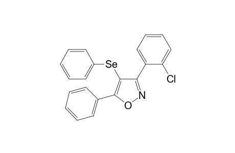 3-(2-Chlorophenyl)-5-phenyl-4-(phenylselenyl)isoxazole