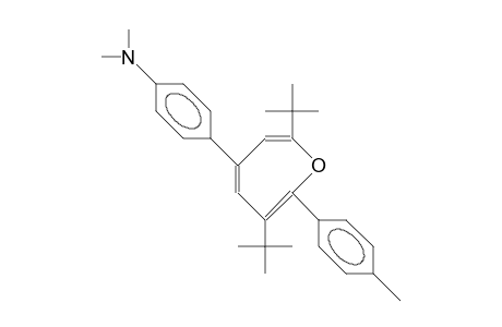 7-TOLYL-2,6-DI-TERT.-BUTYL-4-(PARA-DIMETHYLAMINOPHENYL)-OXEPIN