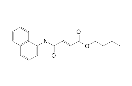 Fumaric acid, monoamide, N-(1-naphthyl)-, butyl ester