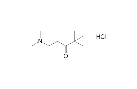 2,2-dimethyl-5-(dimethylamino)-3-pentanone, hydrochloride