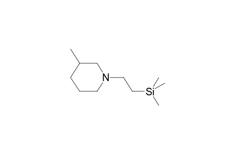 (3-METHYLPIPERIDINOETHYL)TRIMETHYLSILANE