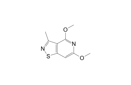 4,6-dimethoxy-3-methyl-[1,2]thiazolo[4,5-c]pyridine