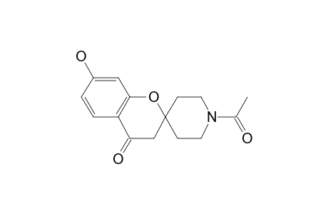 1'-Acetyl-7-hydroxy-3H-spiro[1-benzopyran-2,4'-piperidine]-4-one