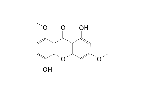 CHIRATOL;1,5-DIHYDROXY-3,8-DIMETHOXY-XANTHONE