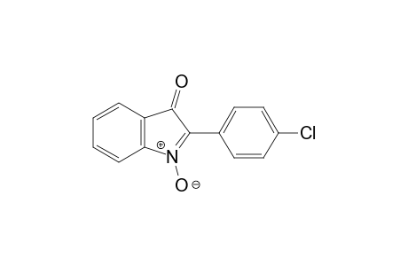 2-(p-chlorophenyl)-3H-indol-3-one, 1-oxide
