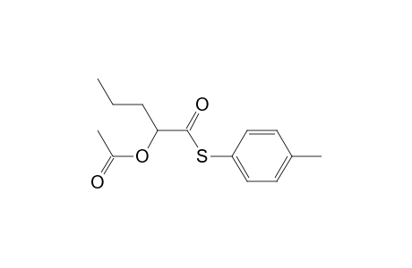 1-(p-tolylsulfanylcarbonyl)butyl acetate