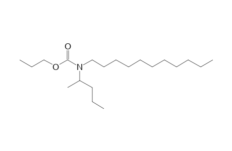 Carbonic acid, monoamide, N-(2-pentyl)-N-undecyl-, propyl ester