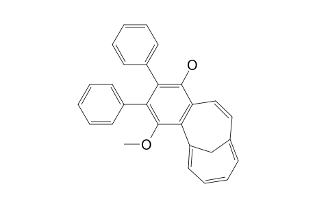 3-Methoxy-4,5-diphenyltricyclo[8.4.1.0(2,7)]pentadeca-1(14),2(7),3,5,8,10,12-heptaen-6-ol