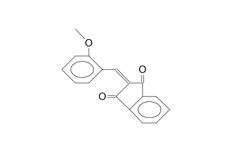 Ortho-methoxybenzylidenindan-1,3-dion