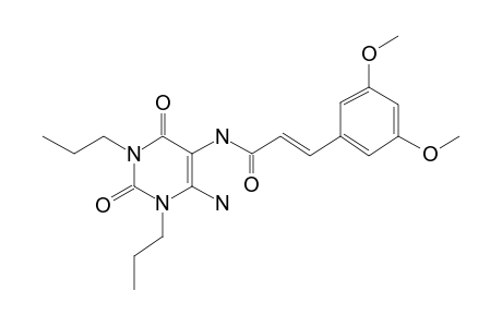 1,2,3,4-Tetrahydropyrimidin-2,4-dione, 6-amino-5-[3-[3,5-methoxyphenyl]