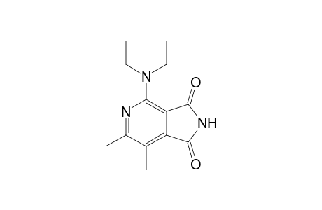 4-(Diethylamino)-6,7-dimethyl-1H-pyrrolo[3,4-c]pyridine-1,3(2H)-dione
