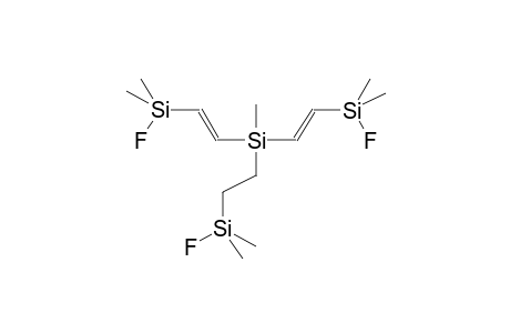 (E,E)-METHYLBIS(2-DIMETHYLFLUOROSILYLVINYL)(2-DIMETHYLFLUOROSILYLETHYL)SILANE