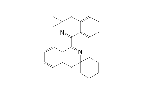 3'-Spirocyclohexyl-3,3-dimethyl-3,4,3',4'-tetrahydro-[1,1']biisoquinolinyl