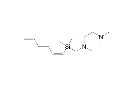 1,2-Ethanediamine, N-[(1,5-hexadienyldimethylsilyl)methyl]-N,N',N'-trimethyl-, (Z)-