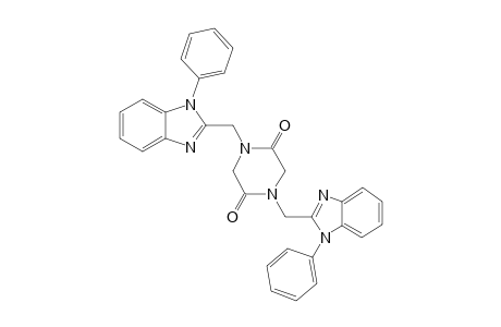 1,6-DI-2-PHENYL-BENZIMIDAZOLYL-METHYL-2,5-PIPERAZINE-DIONE