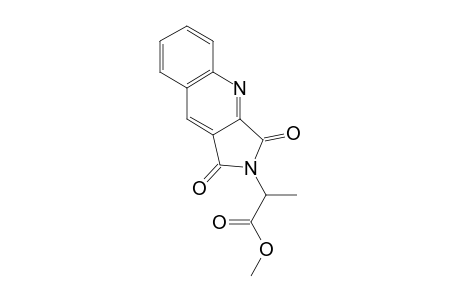 (R/S)-Methyl-2-(1,3-dioxo-1,3-dihydro-2H-pyrrolo[3,4-b]quinolin-2-yl)propanoate