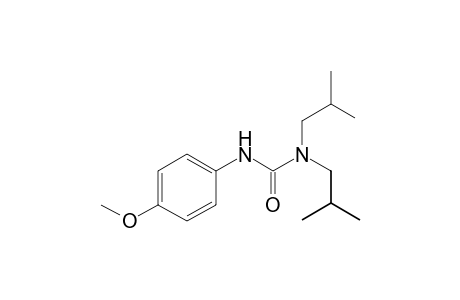 1,1-diisobutyl-3-(p-methoxyphenyl)urea