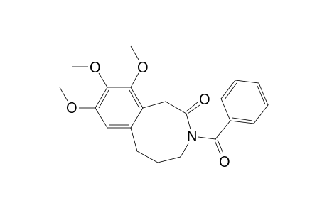 3-Benzazocin-2(1H)-one, 3-benzoyl-3,4,5,6-tetrahydro-8,9,10-trimethoxy-