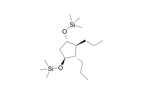 (1S,2S,3S,4S)-2,3-Dipropyl-1,4-bis-trimethylsilanyloxy-cyclopentane