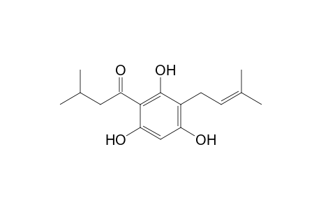 1-(2,4,6-TRIHYDROXY-3-(3-METHYL-2-BUTENYL)-PHENYL)-3-METHYL-1-BUTANON,3-PRENYLPHLOROISOVALEROPHENON