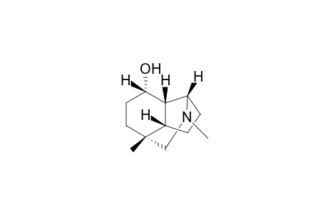 (1.beta.,4.beta.,7.beta.,8.beta.,9.alpha.)-1,3-Dimethyl-3-azatricyclo[5.4.0.0(4,8)]undecan-9-ol