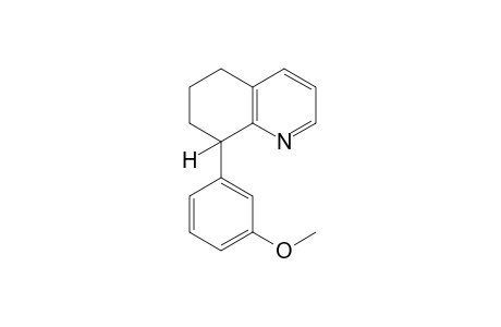 8-(m-methoxyphenyl)-5,6,7,8-tetrahydroquinoline