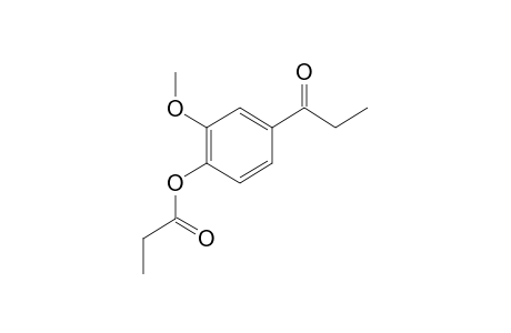 4'-hydoxy-3'-methoxypropiophenone, propionate