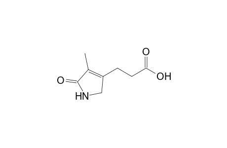 4-methyl-5-oxo-3-pyrroline-3-propionic acid