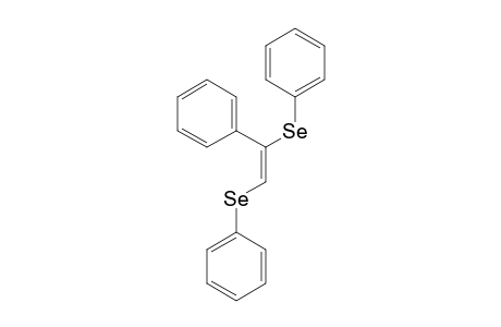 (E)-1-[1-Phenyl-2-(phenylselanyl)vinylselanyl]benzene