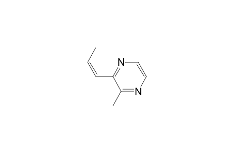 2-Methyl-3-[(1Z)-1-propenyl]pyrazine