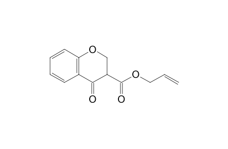 3-ALLYLOXYCARBONYL-CHROMAN-4-ONE;KETO-TAUTOMER