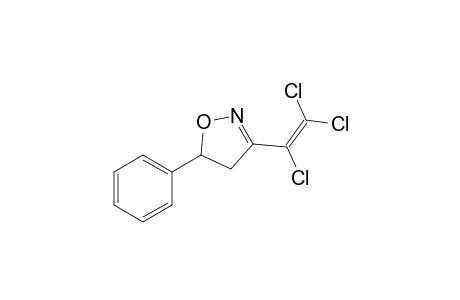 5-Phenyl-3-(trichlorovinyl)-4,5-dihydroisoxazole