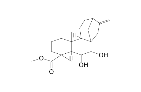 Ent-6a,7b-dihydroxy-kaur-16-en-19-oic acid, methyl ester