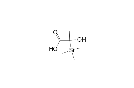 2-Hydroxy-2-trimethylsilylpropanoic acid