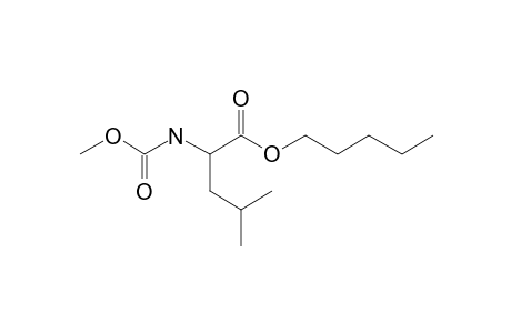 L-Leucine, N-methoxycarbonyl-, pentyl ester